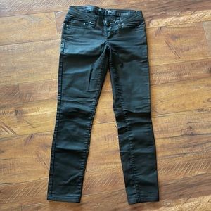 Prana Black Coated Jean 00 24 Short